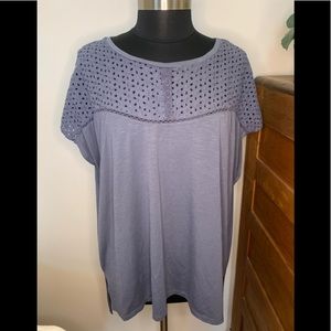 Lane Bryant 18/20W Short Sleeved Top